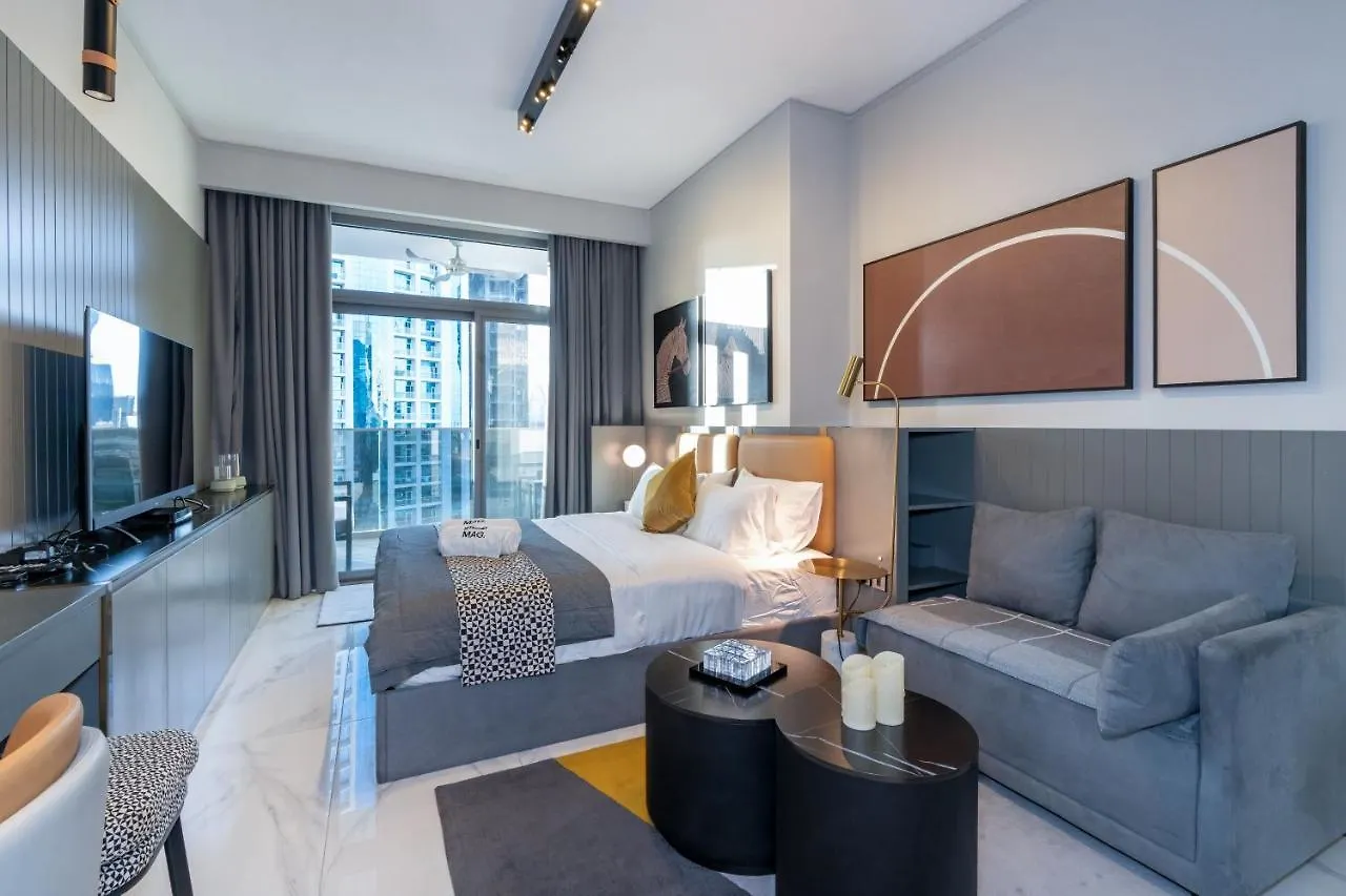 Lux Studio In Downtown, 5 Mins To Burj Khalifa & Dubai Mall - Mag318 0*,