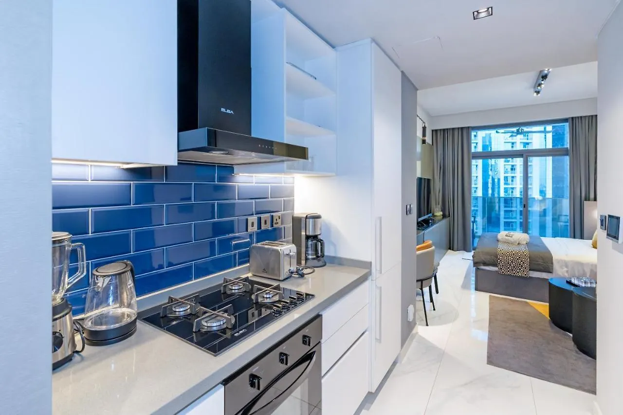 Lux Studio In Downtown, 5 Mins To Burj Khalifa & Dubai Mall - Mag318